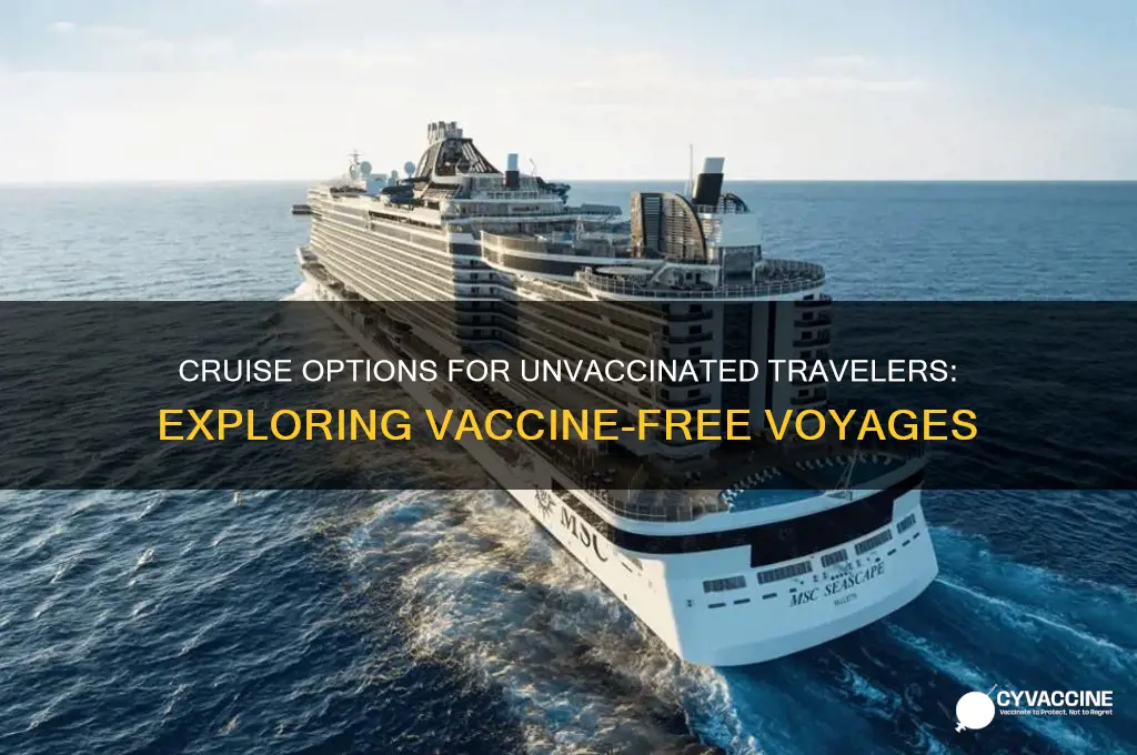 what cruise do you not have to be vaccinated