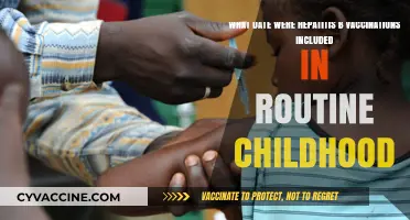 Hepatitis B Vaccination: When Did It Become Routine for Kids?