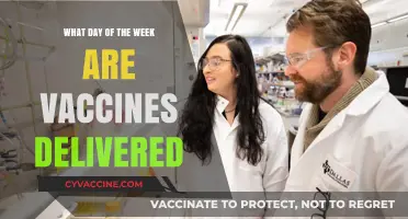 Vaccine Delivery Days: Understanding Weekly Schedules for Immunization