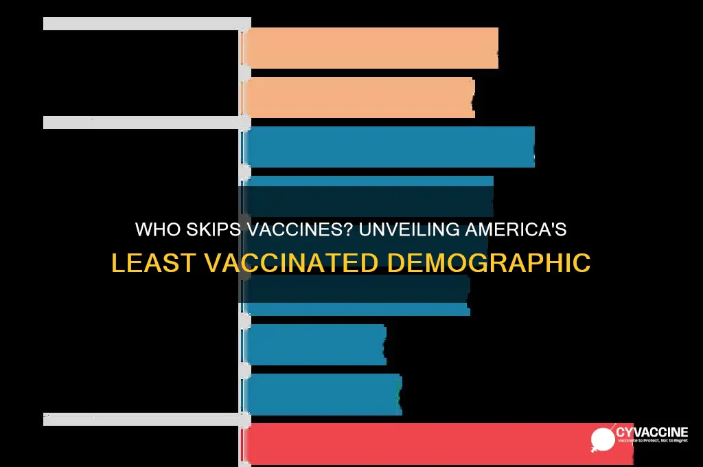 what demographic in america is less likely to vaccinate