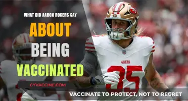 Aaron Rodgers' Vaccination Comments Spark Controversy and Debate