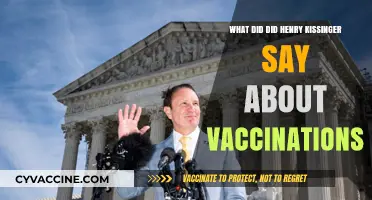 Henry Kissinger's Controversial Views on Vaccinations: Unpacking His Statements