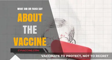 Dr. Fauci's Insights: Vaccine Safety, Efficacy, and Public Health Guidance