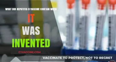 Hepatitis B Vaccine's Original Ingredients: A Historical Breakdown