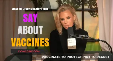 Jenny McCarthy's Book: Vaccine Claims and Controversial Revelations