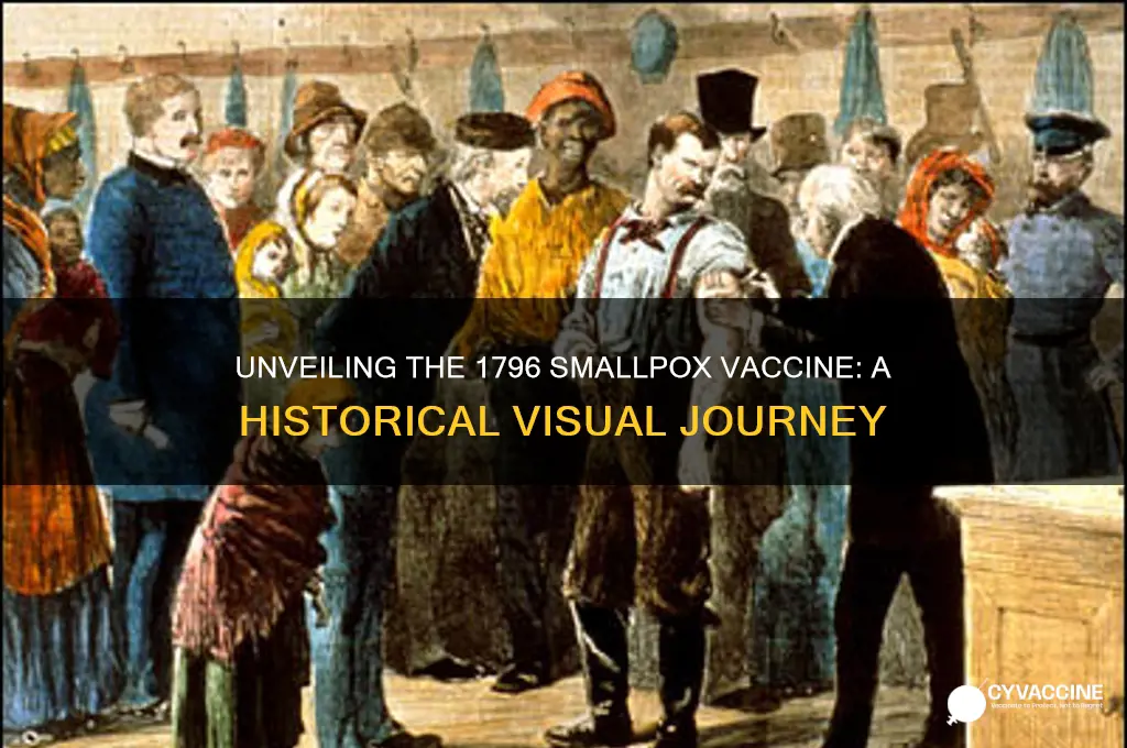 what did the smallpox vaccine look like in 1796 picture