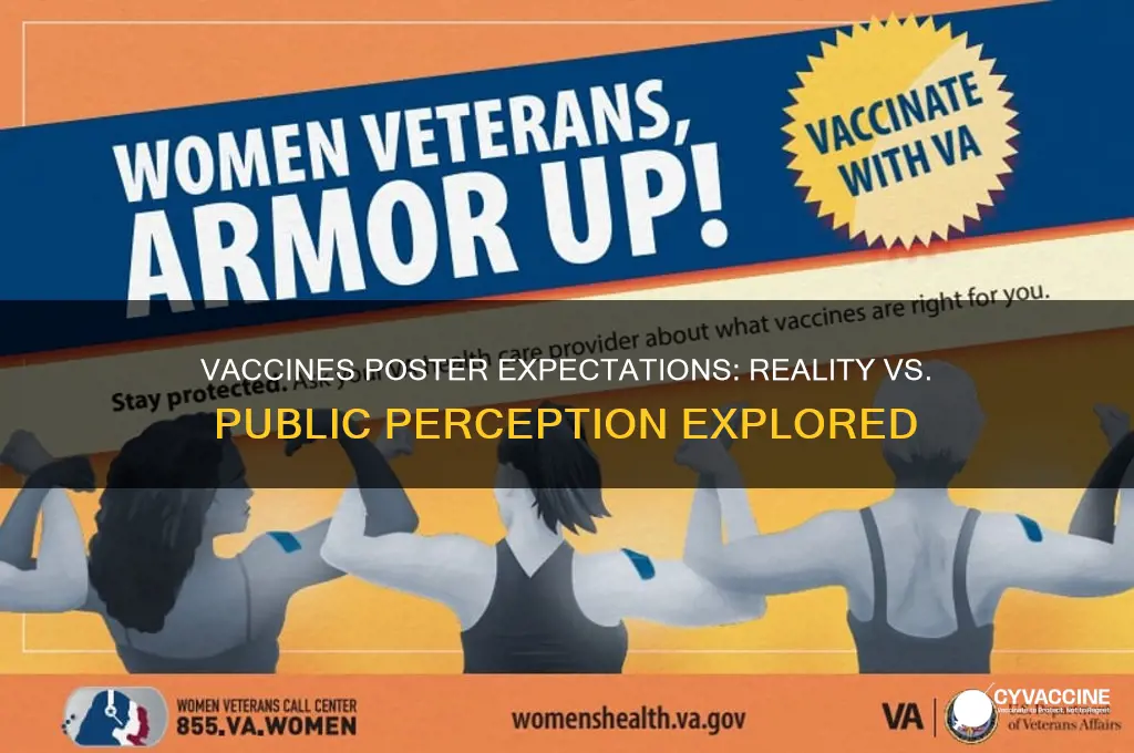 what did you expect from the vaccines poster
