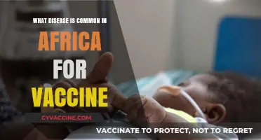 Combating Africa's Common Diseases: Essential Vaccines for Prevention and Control