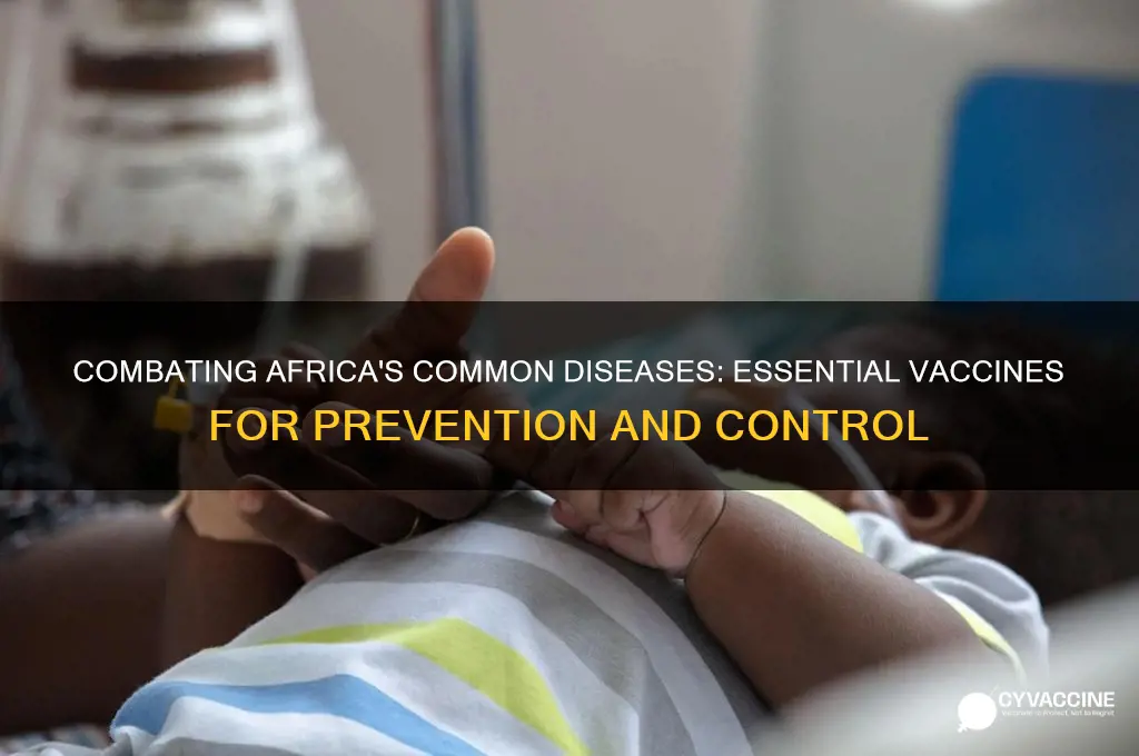 what disease is common in africa for vaccine