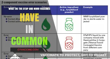 DTaP and MMR Vaccines: Shared Benefits, Ingredients, and Safety Profiles