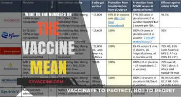 Decoding Vaccine Numbers: Understanding the Meaning Behind the Digits
