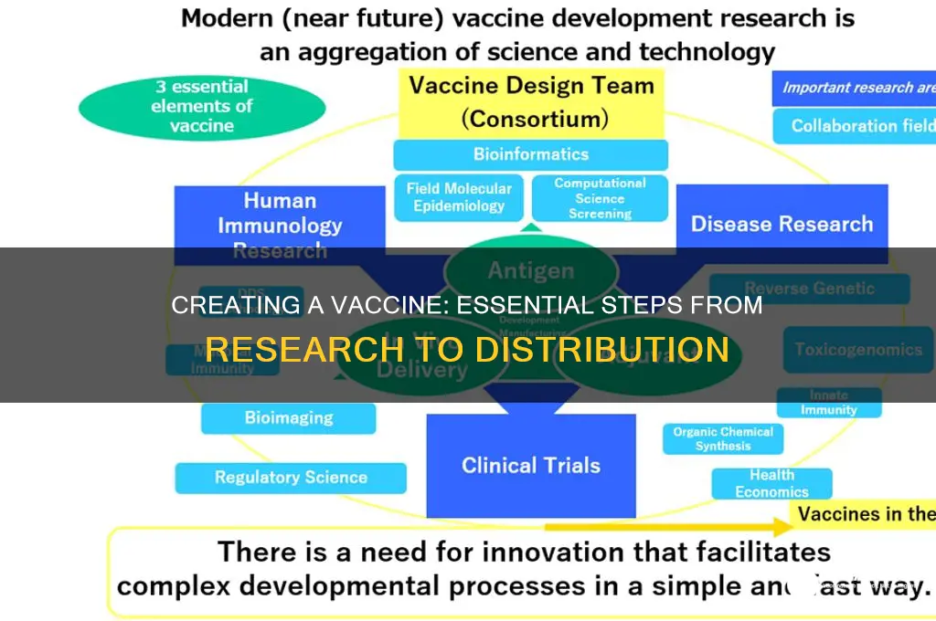 what do you ahve todo to create a vaccine