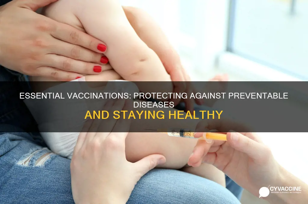 what do you have to be vaccinated for
