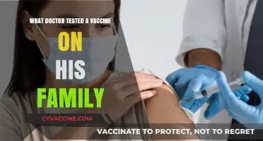 A Doctor's Bold Move: Testing a Vaccine on His Own Family