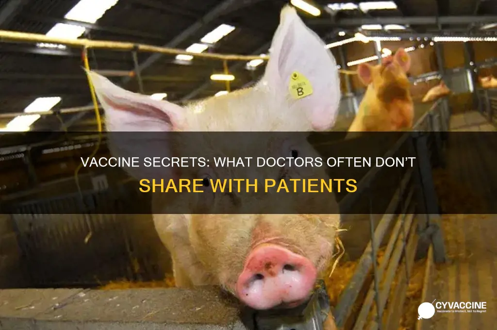 what doctors don t tell you about vaccines