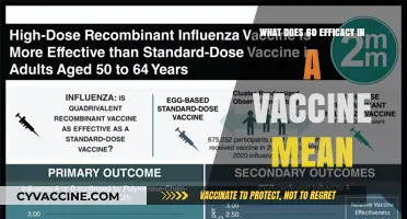 Understanding 60% Vaccine Efficacy: What It Means for Public Health