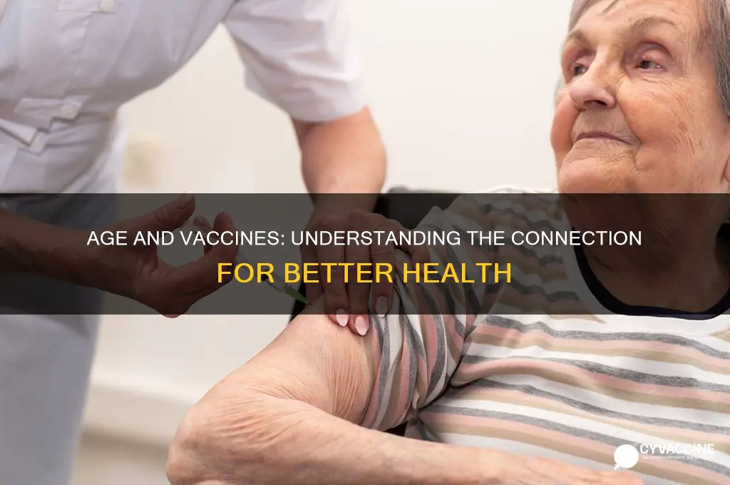 what does age have to do with vaccines