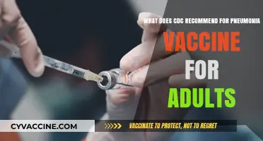 CDC's Pneumonia Vaccine Recommendations for Adults: What You Need to Know