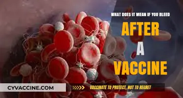 Post-Vaccine Bleeding: Understanding Causes, Concerns, and When to Seek Help