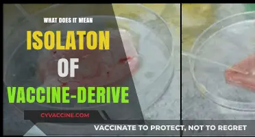 Understanding Vaccine-Derived Viruses: What Isolation Really Means