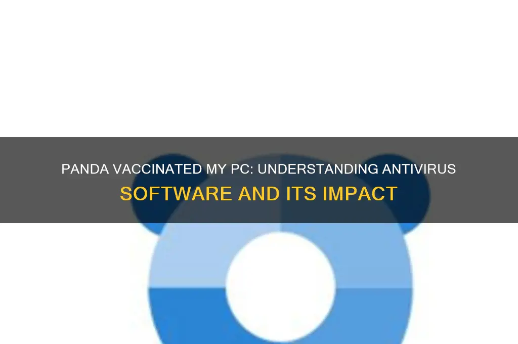 what does it mean panda vaccinated my pc