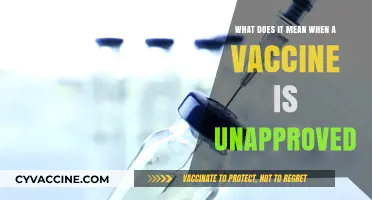 Unapproved Vaccines: Understanding Safety, Efficacy, and Regulatory Status