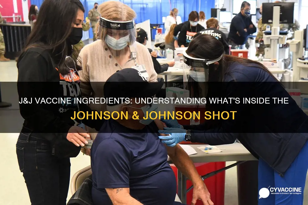 what does j and j vaccine have in it