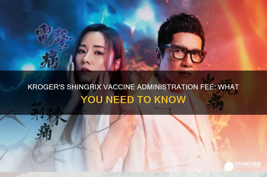 what does kroger charge for administering the shingrix vaccine