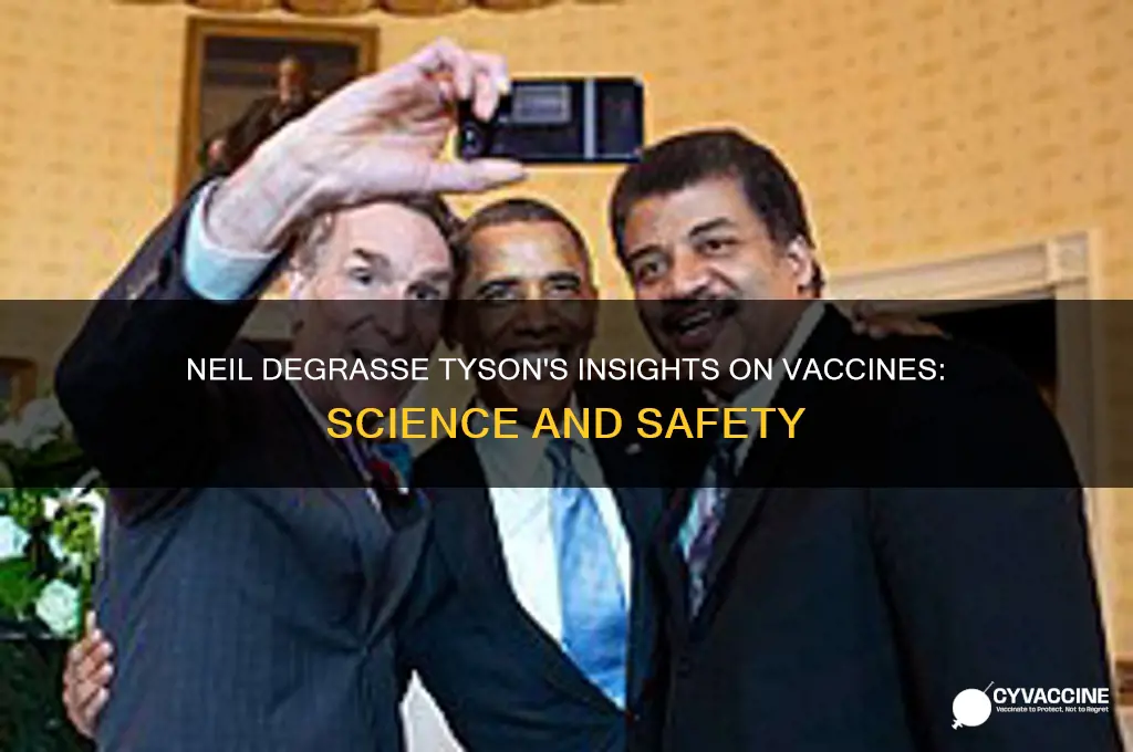 what does neil degrasse tyson say about vaccines