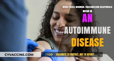 Understanding Normal Vaccination Responses in Autoimmune Disease Patients