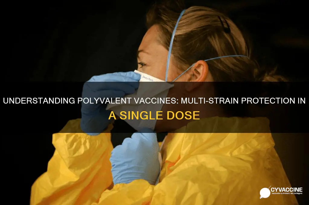 what does polyvalent mean when talking about a vaccine