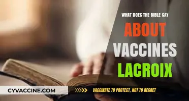 Biblical Perspectives on Vaccines and Lacroix: A Faith-Based Exploration