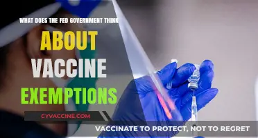 Federal Government's Stance on Vaccine Exemptions: Policies and Perspectives