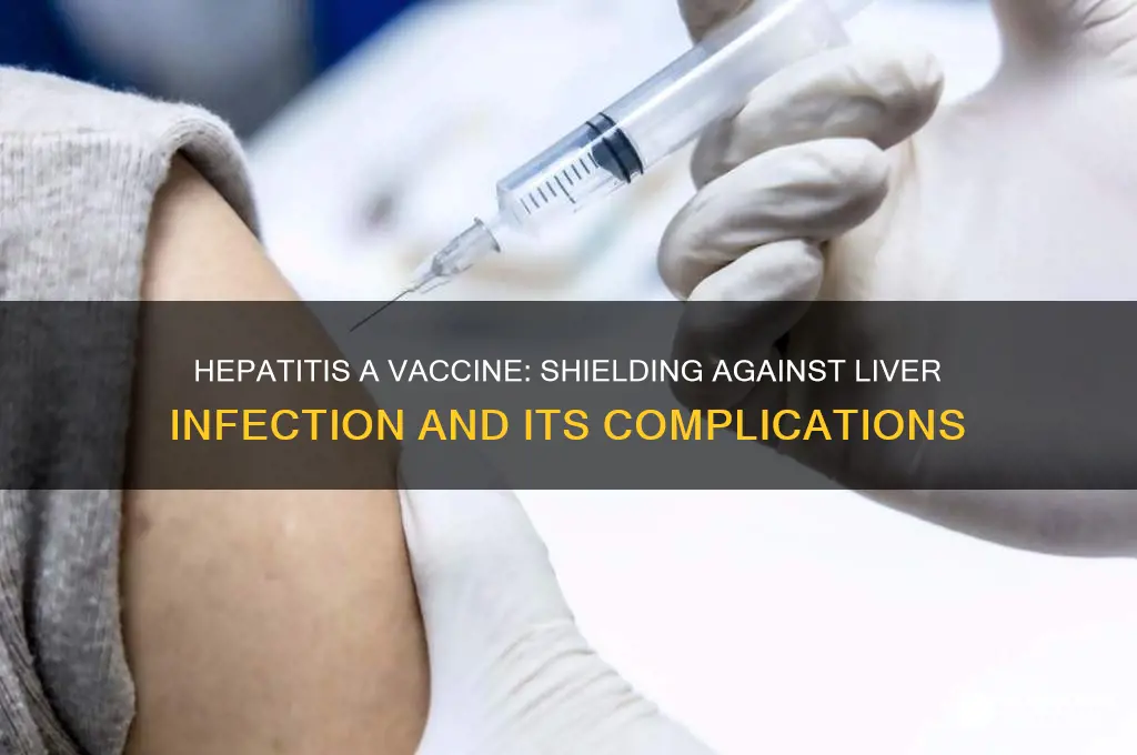 what does the hepatitis a vaccine protect against