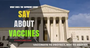 Supreme Court Rulings on Vaccines: Legal Insights and Implications