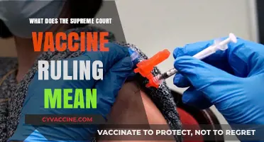Supreme Court Vaccine Ruling: Implications and Impact on Public Health