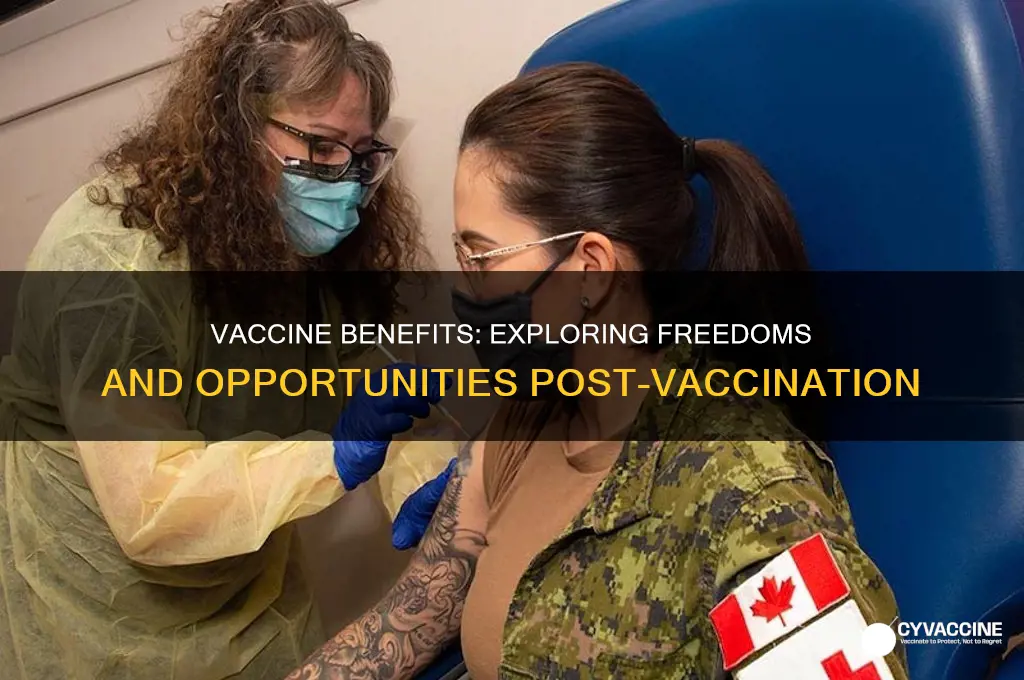 what does the vaccine allow me to do