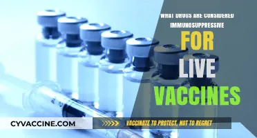Immunosuppressive Drugs to Avoid Before Live Vaccines: A Comprehensive Guide