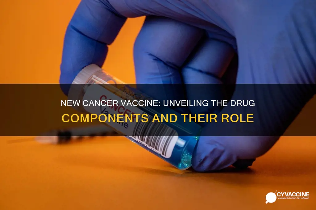 what drugs are in the new cancer vaccine