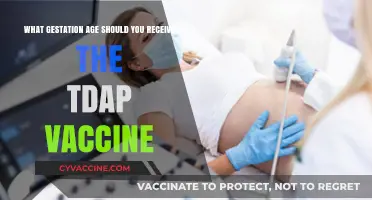 Optimal Gestation Age for Tdap Vaccine: Protecting Mom and Baby