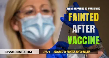Nurse Faints Post-Vaccine: Unraveling the Incident and Aftermath