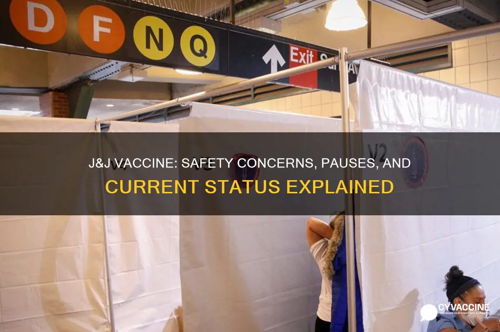 what happened to the j and j vaccine
