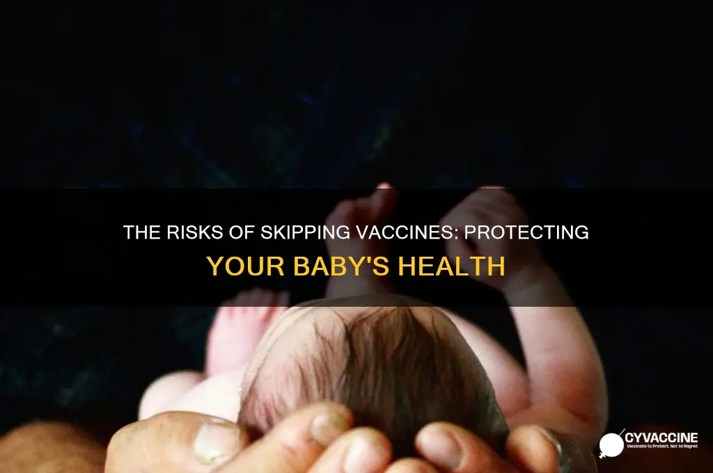what happens if a baby is not vaccinated