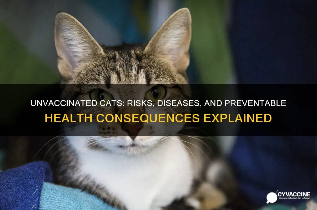 what happens if a cat is not vaccinated