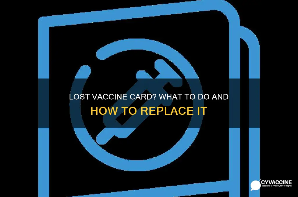 what happens if i lose my vaccine cars