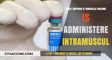 Intramuscular Varicella Vaccine Administration: Potential Risks and Consequences Explained
