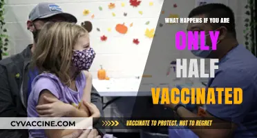 Half Vaccinated: Potential Risks and Consequences of Incomplete Immunization