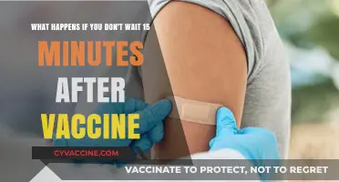 Skipping the 15-Minute Wait Post-Vaccine: Risks and Consequences