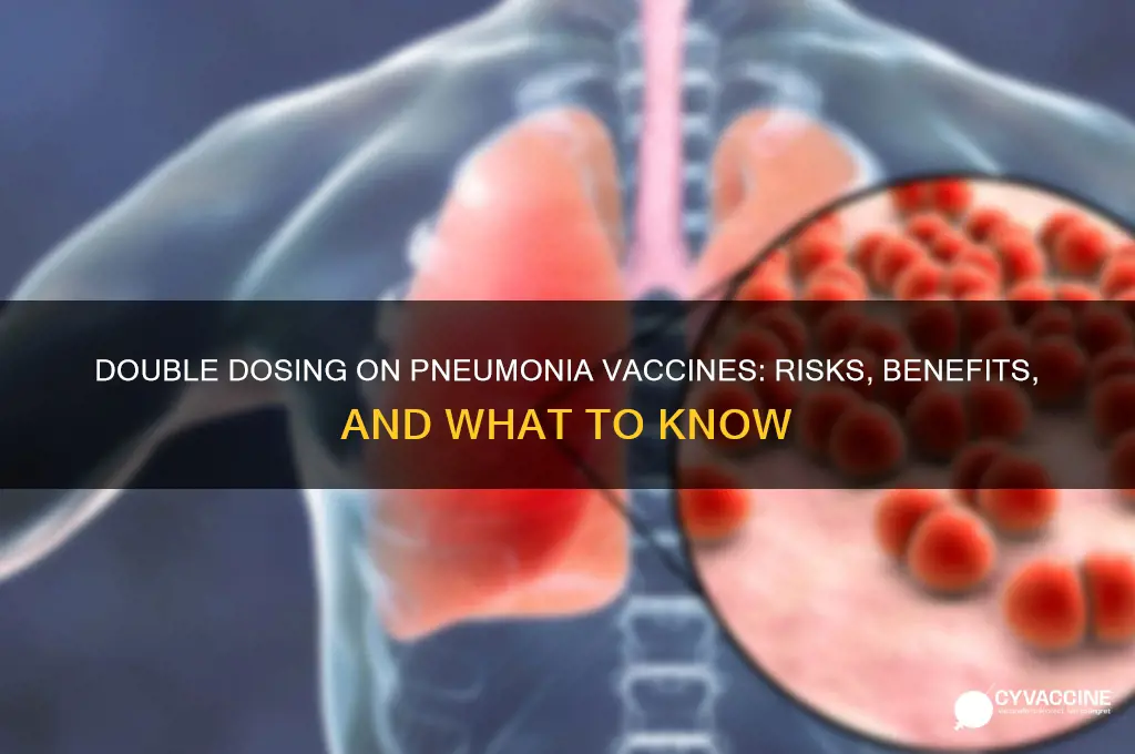 what happens if you had multiple pneumonia vaccine twice