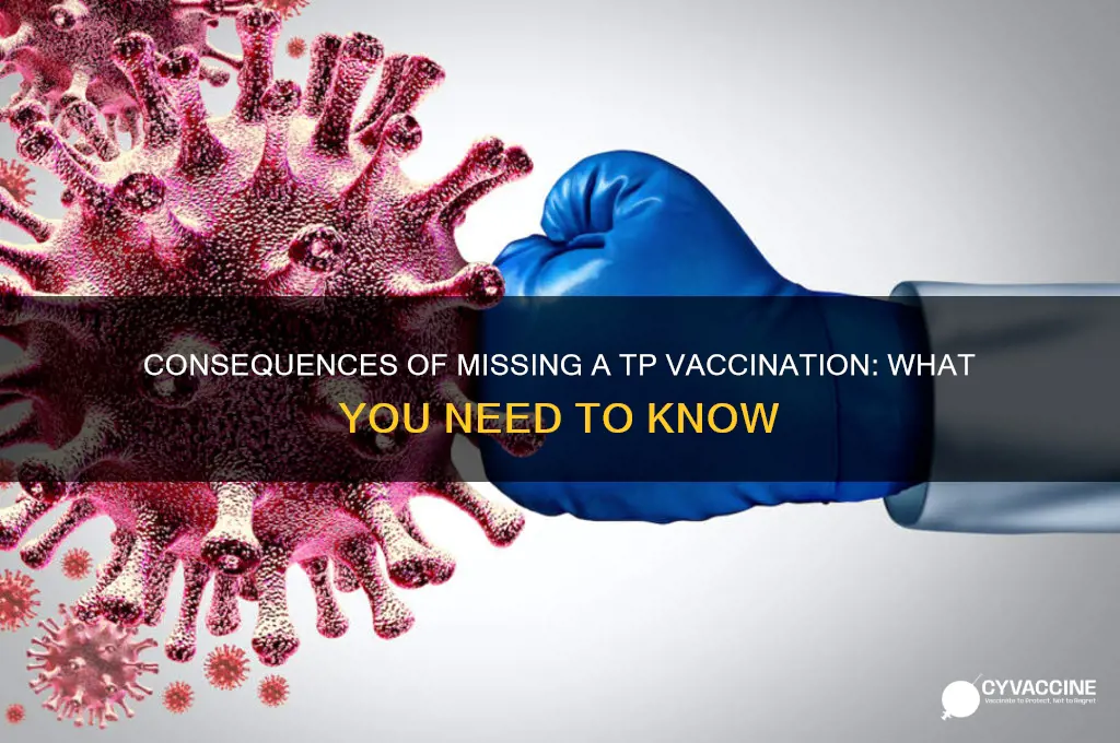 what happens if you miss a tp vaccination